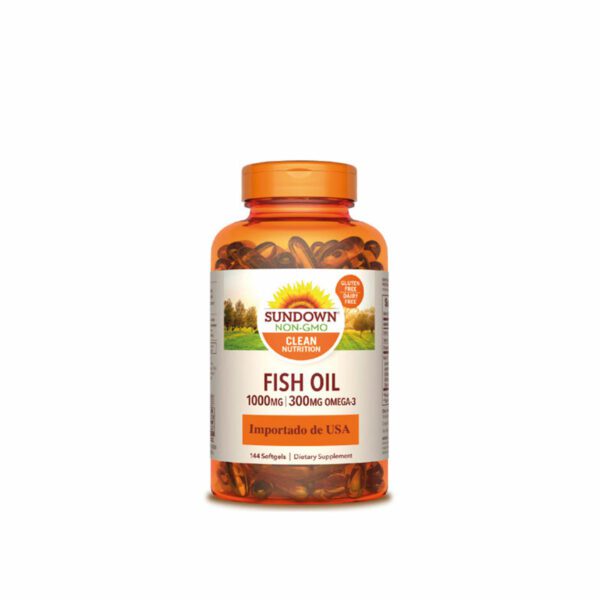 Sundown Fish Oil Omega 3 X 120 1000Mg