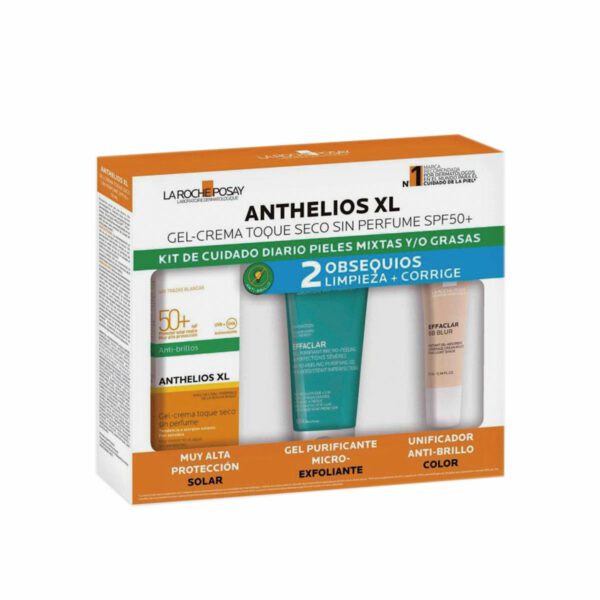 Kit Anthelios Xl T.Seco + Bb Blur+ Effaclar Gel