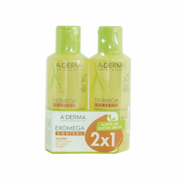 Kit 2X1 Exomega Control Aceite De Ducha X200 Ml