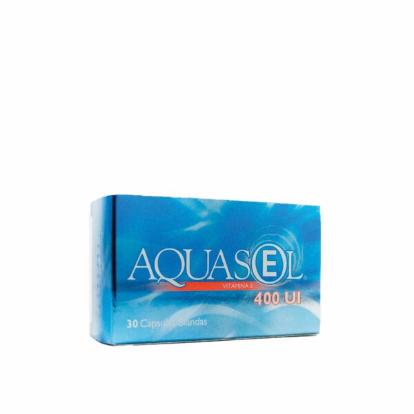 Aquasol E Vitamina E 400 U.I 30 Cápsulas